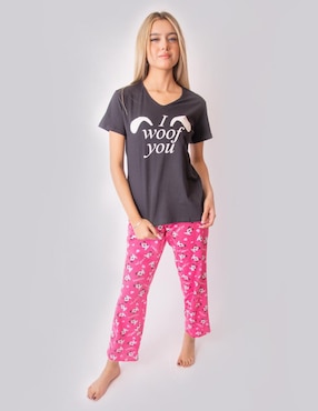 Conjunto pijama Twins para mujer