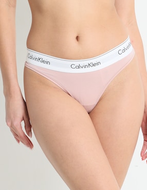 Tanga Calvin Klein De Algodón Para Mujer