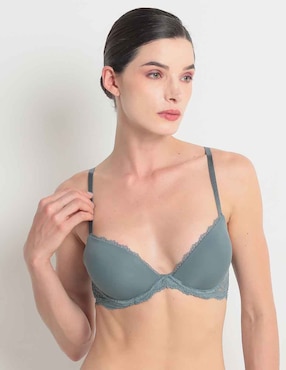 Brassiere Demi Calvin Klein Con Copa Para Mujer