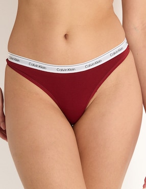 Tanga Calvin Klein De Algodón Para Mujer