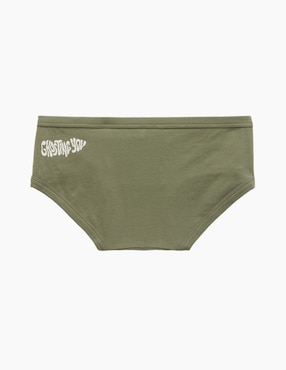 Hipster Aerie de algodón para mujer