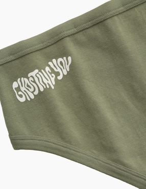Hipster Aerie de algodón para mujer