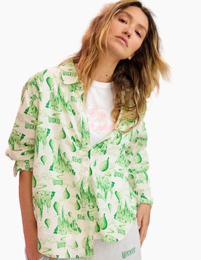 Playera Pijama Aerie Wicked Estampado Para Mujer