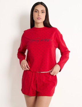 Conjunto Pijama Tommy Hilfiger Para Mujer