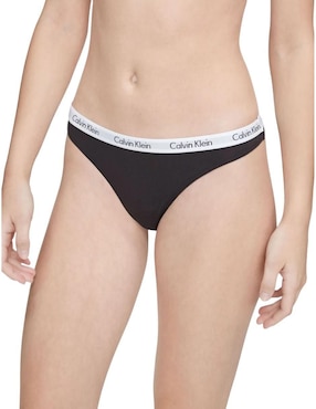 Tanga Calvin Klein de algodón para mujer