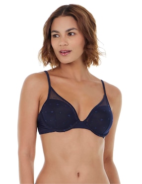 Brassiere Demi Skiny Con Copa Para Mujer