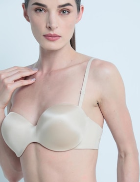 Brassiere strapless Maidenform con copa para mujer