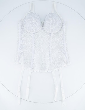 Corset Toda Epoca Lenceria estampado floral
