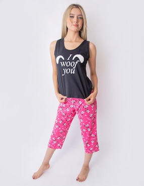 Conjunto pijama Twins para mujer