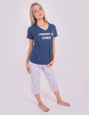 Conjunto pijama Twins para mujer