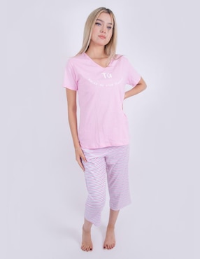 Conjunto Pijama Twins Para Mujer