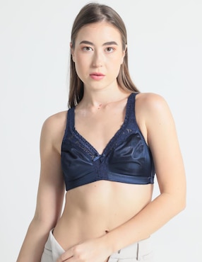 Brassiere demi Warner's con copa preformada para mujer