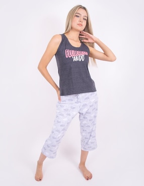 Conjunto pijama Twins para mujer
