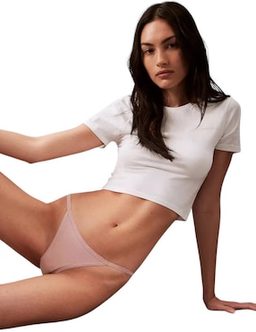 Bikini Calvin Klein de algodón para mujer