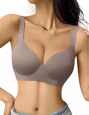 Bralette Femica Media Copa Seamless Para Mujer