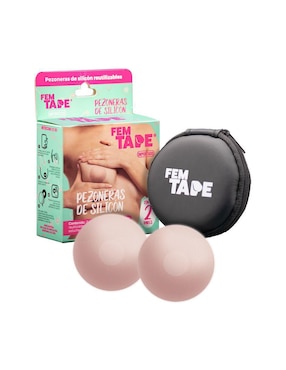 Set de cubre pezón Fem Tape de silicón 3 pares
