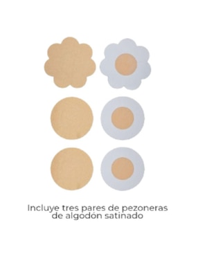 Set de cubre pezón Fem Tape de silicón 3 pares