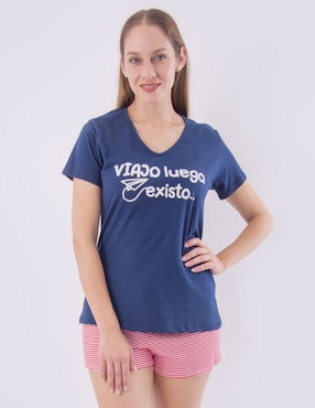 Conjunto pijama Twins para mujer