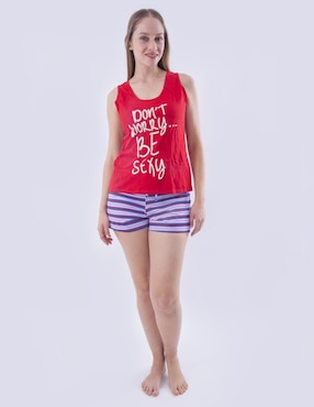 Conjunto pijama Twins para mujer