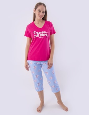 Conjunto Pijama Twins Para Mujer