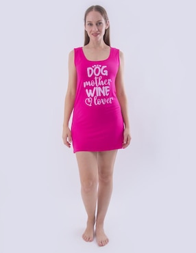 Camisón Twins estampado diferentes diseños de rayón
