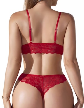 Conjunto de bra y panty Femica