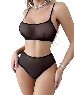 Conjunto de bra y panty Femica