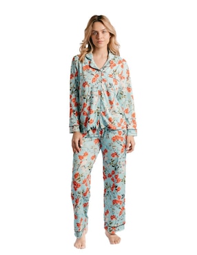 Conjunto pijama Ondas De Sueño cacatúas para mujer