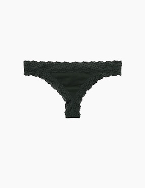Tanga Aerie de algodón para mujer