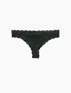 Tanga Aerie de algodón para mujer