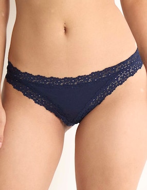 Tanga Aerie De Algodón Para Mujer