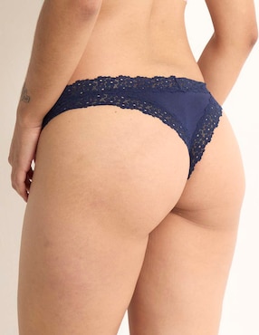 Tanga Aerie de algodón para mujer