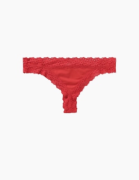 Tanga Aerie De Algodón Para Mujer