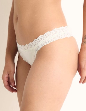 Tanga Aerie de algodón para mujer