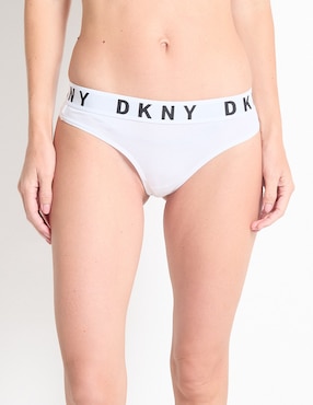Tanga Dkny de algodón para mujer
