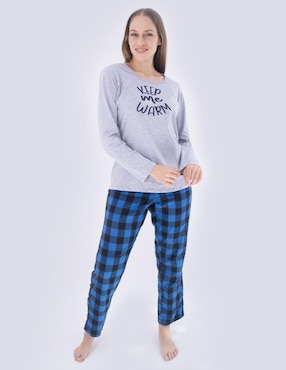 Conjunto Pijama Twins Para Mujer