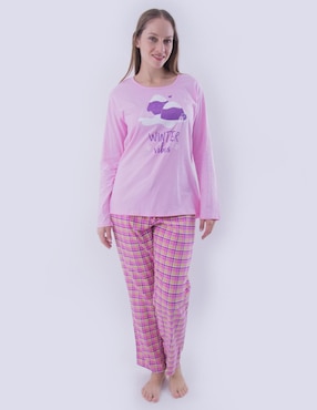 Conjunto Pijama Twins Para Mujer