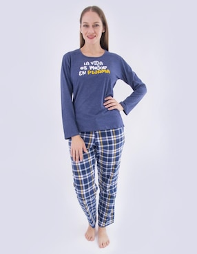 Conjunto Pijama Twins Para Mujer