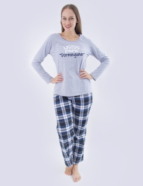 Conjunto Pijama Twins Para Mujer