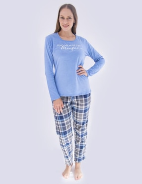 Conjunto Pijama Twins Para Mujer