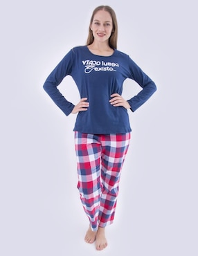 Conjunto Pijama Twins Para Mujer