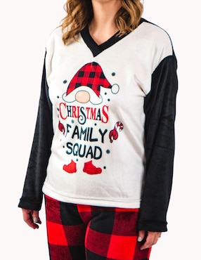 Conjunto pijama Stuffy Family Squad En Navidad navidad para mujer