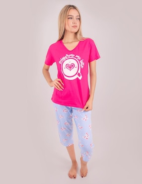 Conjunto Pijama Twins Para Mujer