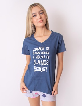 Conjunto Pijama Twins Para Mujer