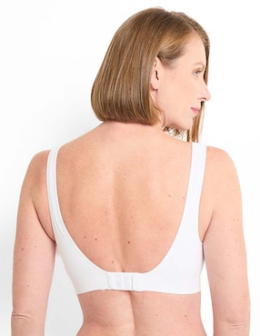 Brassiere peto medio Wacoal copa removible para mujer