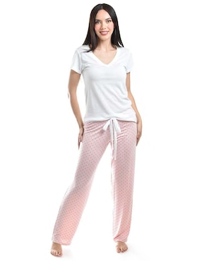 Conjunto Pijama Roman Fashion Para Mujer