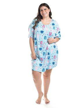 Camisón Roman Fashion estampado