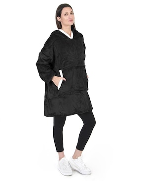 Sudadera con capucha y bolsa Agbox para mujer