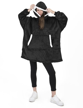 Sudadera con capucha y bolsa Agbox para mujer