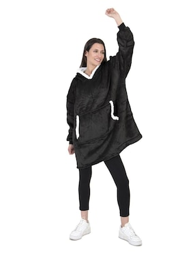 Sudadera con capucha y bolsa Agbox para mujer
